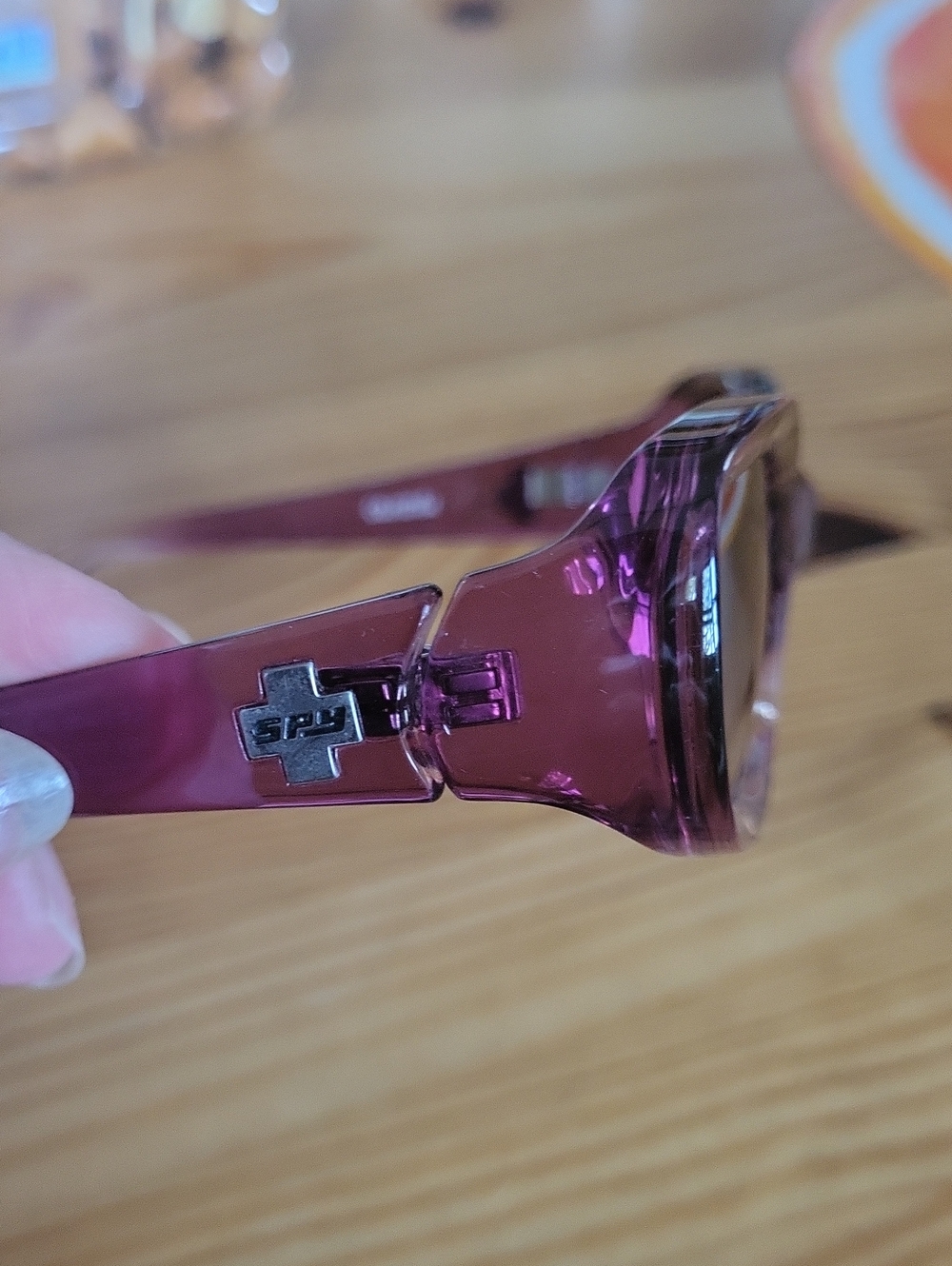 Spy Optic Cosmik Purple Sunglasses - Picture 5 of 7